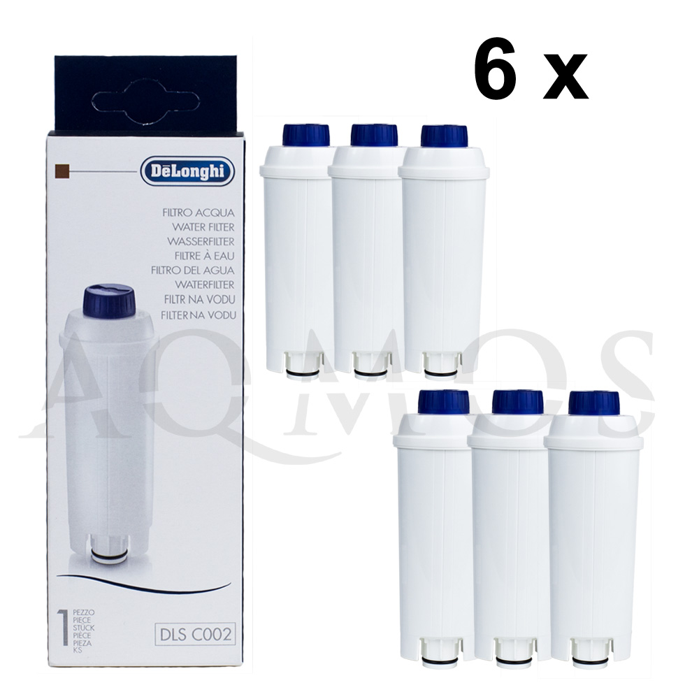 5x  Wasser-Filter für DeLonghi Autentica Cappuccino Eletta Filterpatrone 